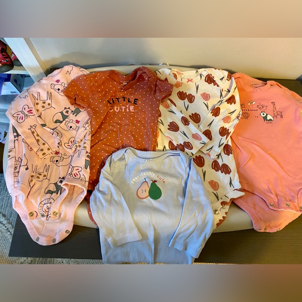Carters onesies